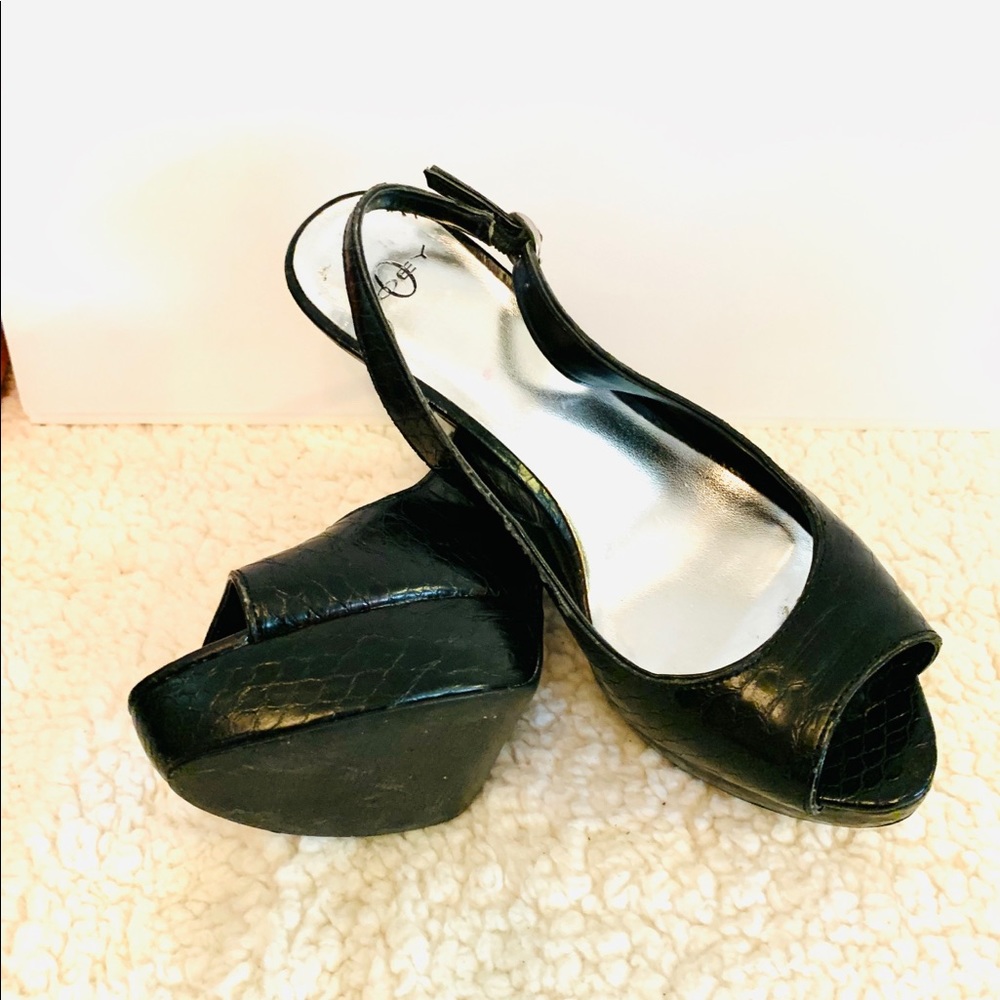 Joey sling back platform heels - Picture 7 of 8